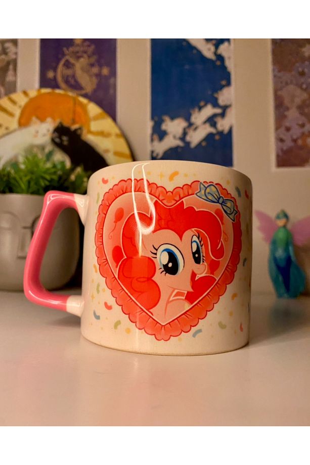 My Little Pony | Pinkie Pie Baskılı Tasarım Kupa Bardak Çay Kahve Fincanı - 1