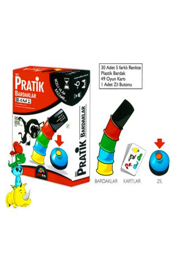 Pratik Bardaklar akıl zeka mantık ve strateji Bardak oyunu - 2