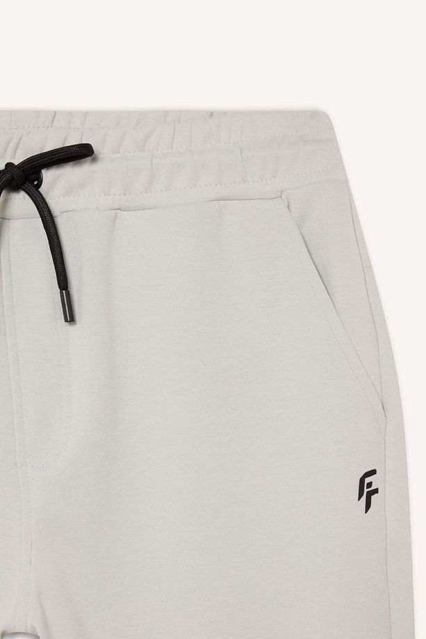 DeFactoFit Slim Fit Sporcu İnce Jogger Eşofman Altı Dar Kesim Skuba Dalgıç Kumaş Standart Paça Beli - 6