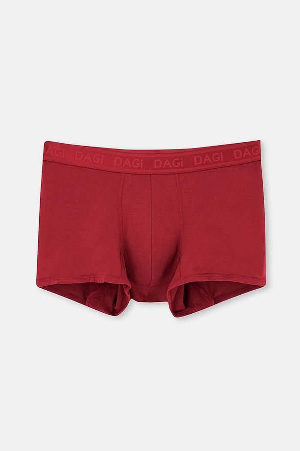Gri-Gül Kurusu-Mürdüm 3'lü Düz Micro Modal Boxer - 2