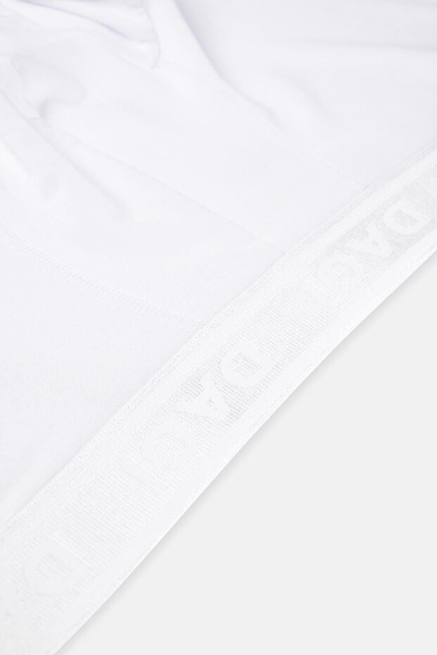 Beyaz Basic Micro Modal 3'lü Boxer - 4