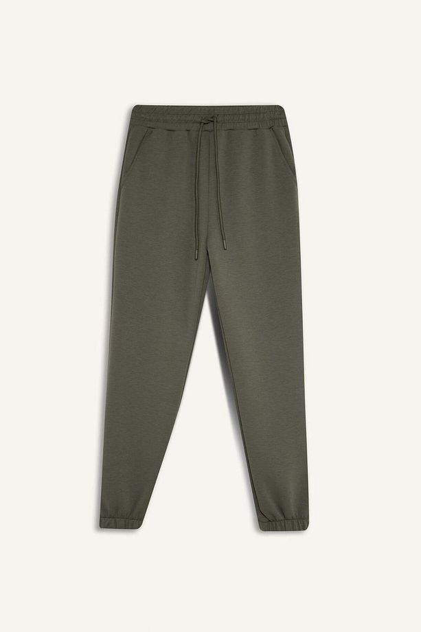 DeFactoFit Standart Fit Uzun İnce Jogger Eşofman Altı Cepli Beli Paçası Lastikli E3546AX24WN - 8