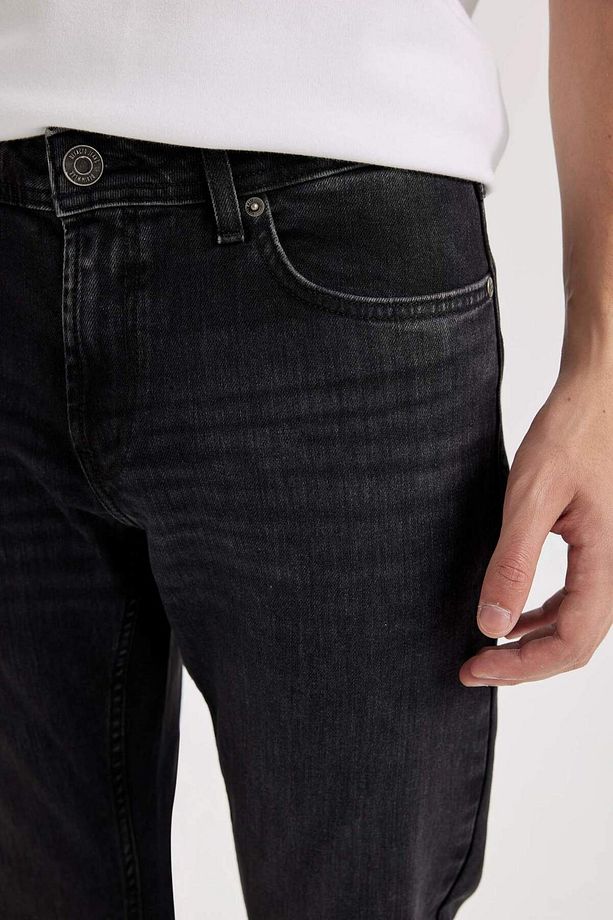 Pedro Slim Fit Dar Kalıp Normal Bel Dar Paça Jean Pantolon C5742AX24AU - 5