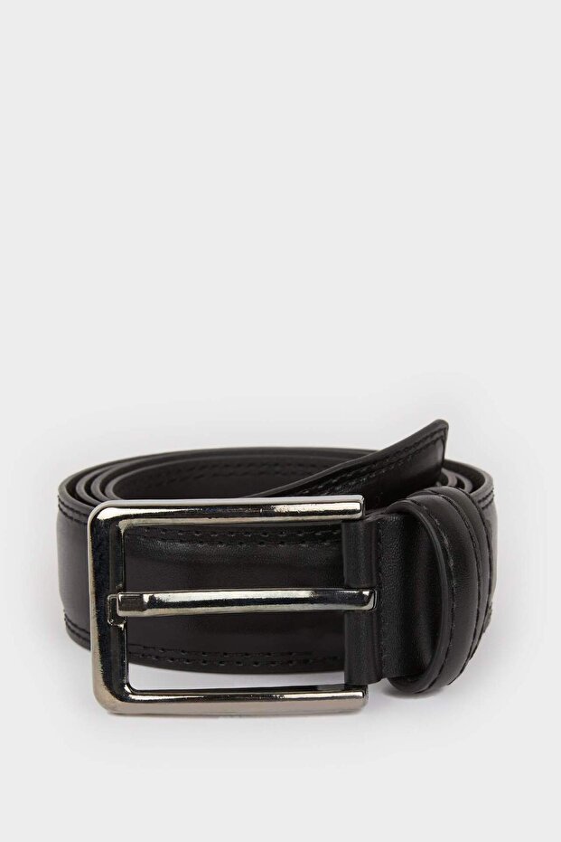 Men's Faux Leather Casual Belt D3294Axns