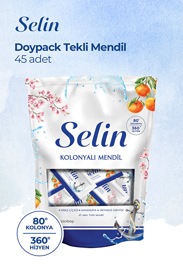 Kolonyalı Mendil - 45 Adet - 2