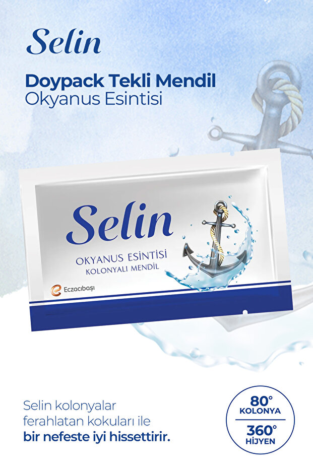 Kolonyalı Mendil - 45 Adet - 7