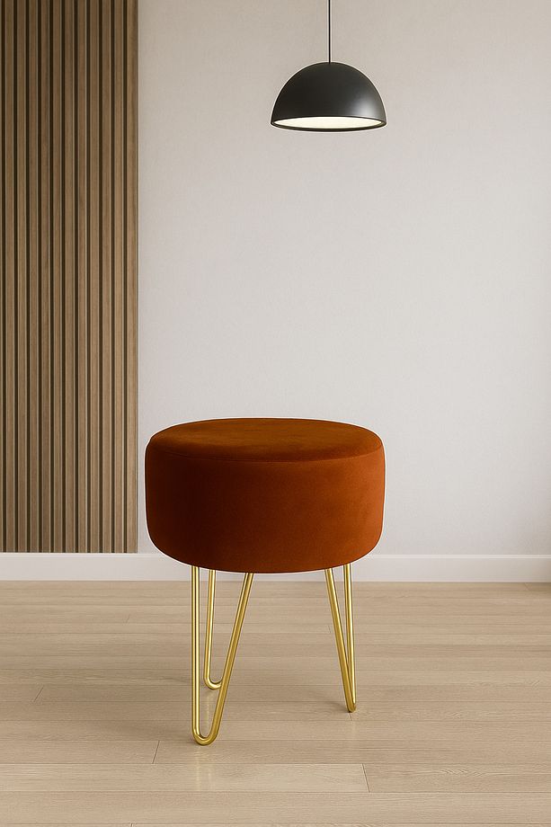 Elegance 2'li Çay Seti Berjer Ve Puf Takımı - 3