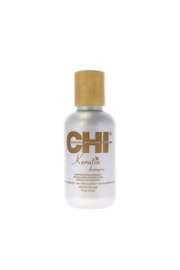 Keratin Yıpranmış Zayıf Saçlar için Onarıcı Sülfatsız Şampuan 59ML - 1