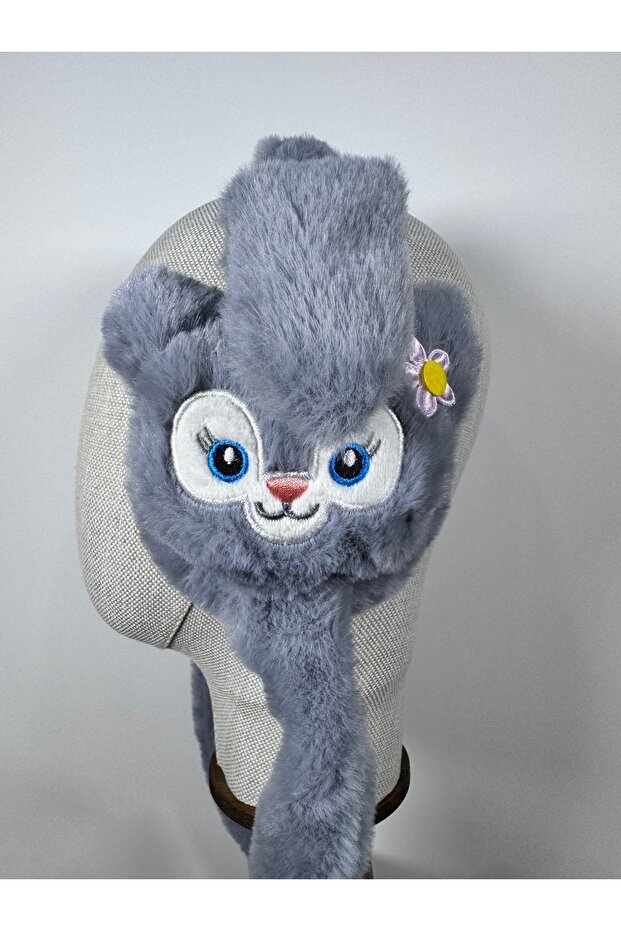 Plush Moving Earphones (Sound Product Rabbit Figure Soft Texture)