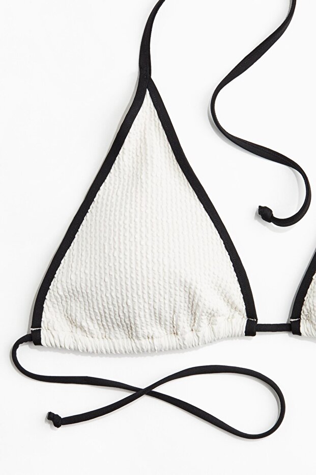 Dolgulu Üçgen Bikini Üstü - 6