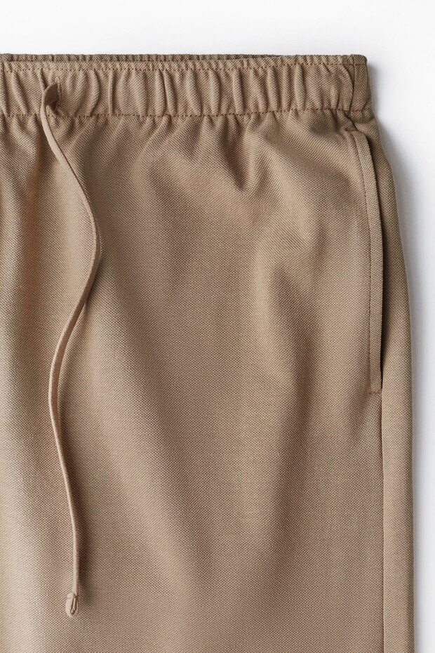 Diz Boyu Pike Şort Relaxed Fit - 6