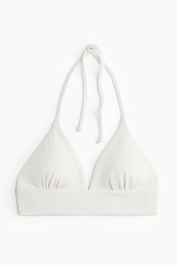 Dolgulu Üçgen Bikini Üstü - 4