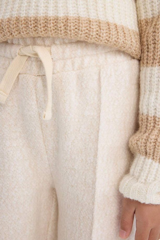 Kız Çocuk Wide Leg Geniş Bol Paça Beli Lastikli Eşofman Altı A9321A824WN - 7