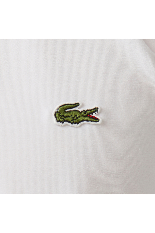 Erkek Slim Fit Bisiklet Yaka Beyaz T-Shirt - 6