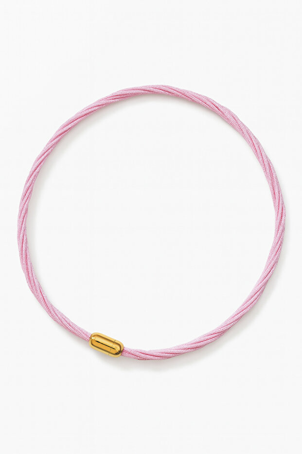 Çelik Mıknatıslı İp Kolye - 2