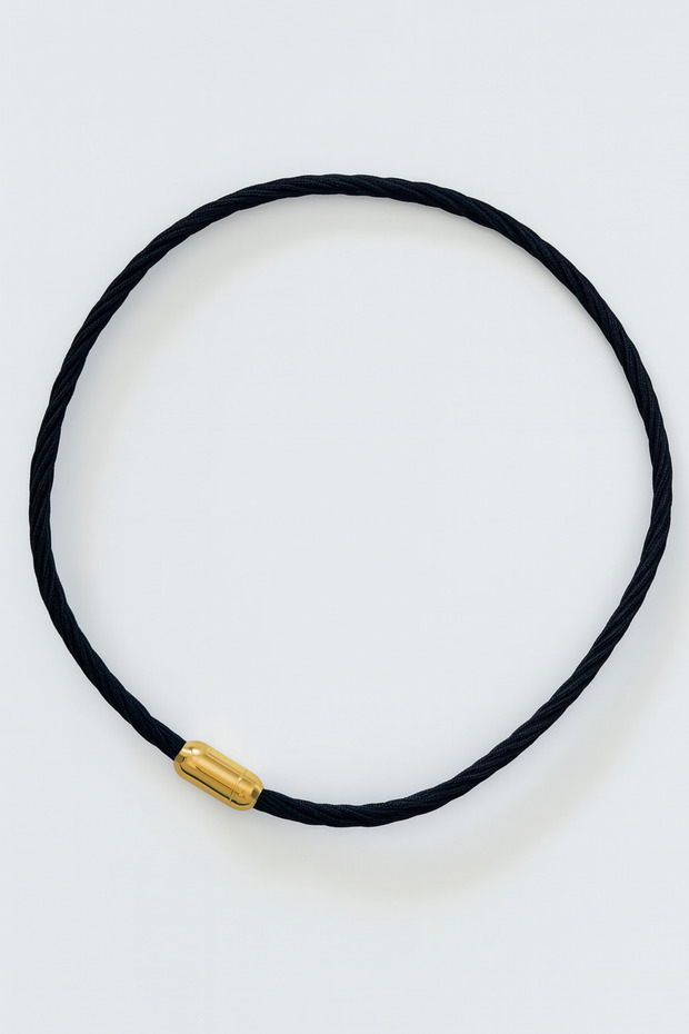 Çelik Mıknatıslı İp Kolye - 2