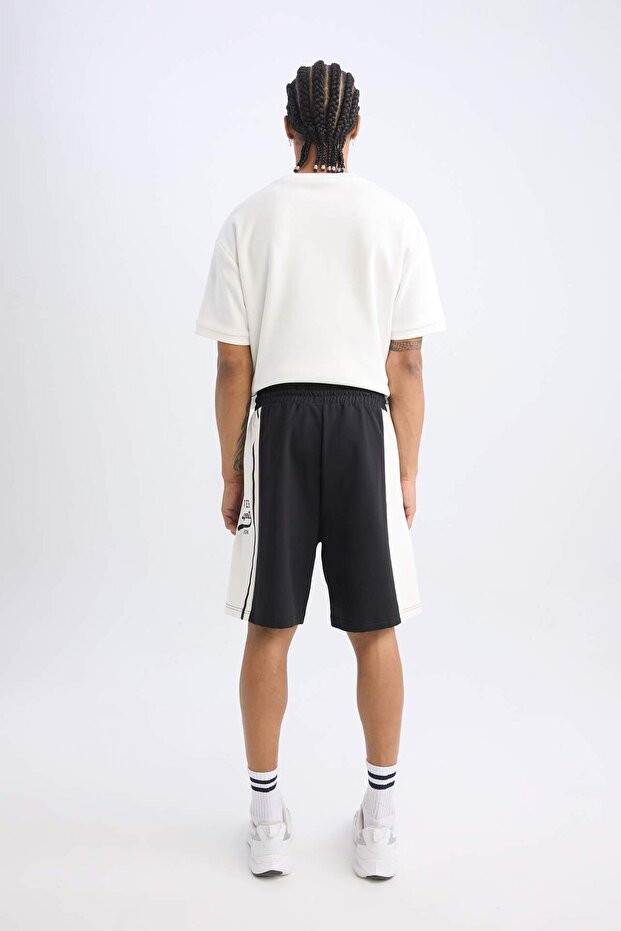 DeFactoFit NBA Denver Nuggets Kısa Paça Şort C9251AX24AU - 7