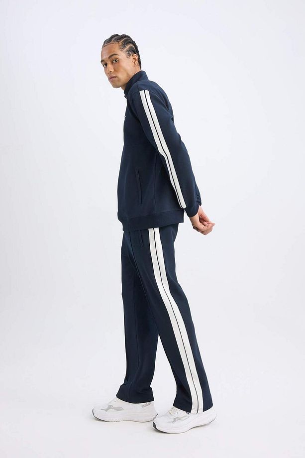 DeFactoFit Sporcu Jogger Eşofman Altı Standart Fit Standart Paça Beli Lastikli Cepli D1957AX24AU - 2
