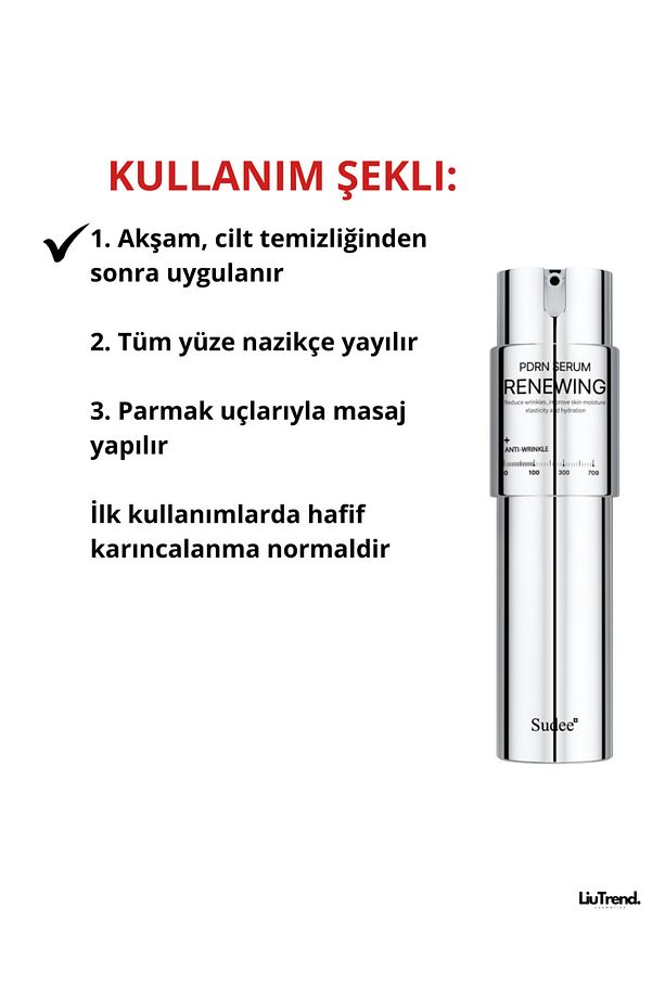 100 Pdrn Renewing Serum 30 ml Pdrn Ve Mikroiğneli Güçlendirici Serum - 5