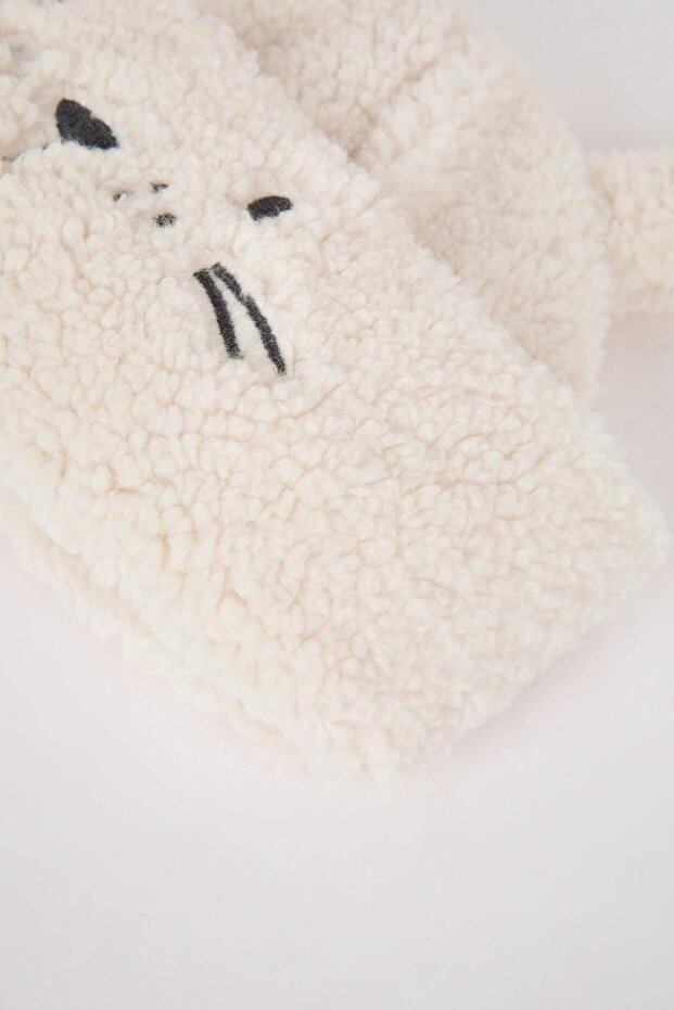 Kız Bebek 3D Triko Bere C8162A524WN - 2