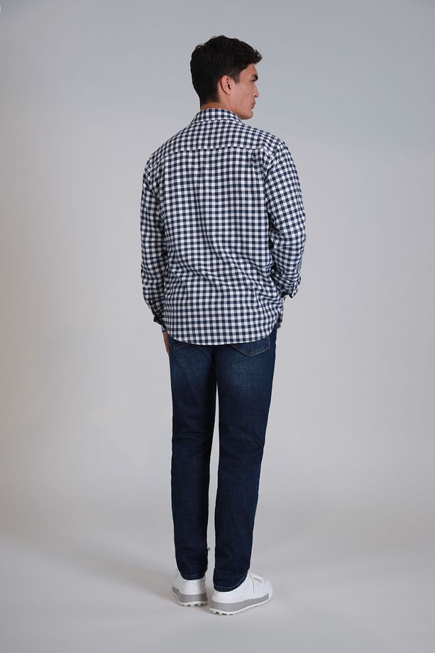 Cedrıc Smart Jean Erkek Pantolon Slim Fit Mavi - 6
