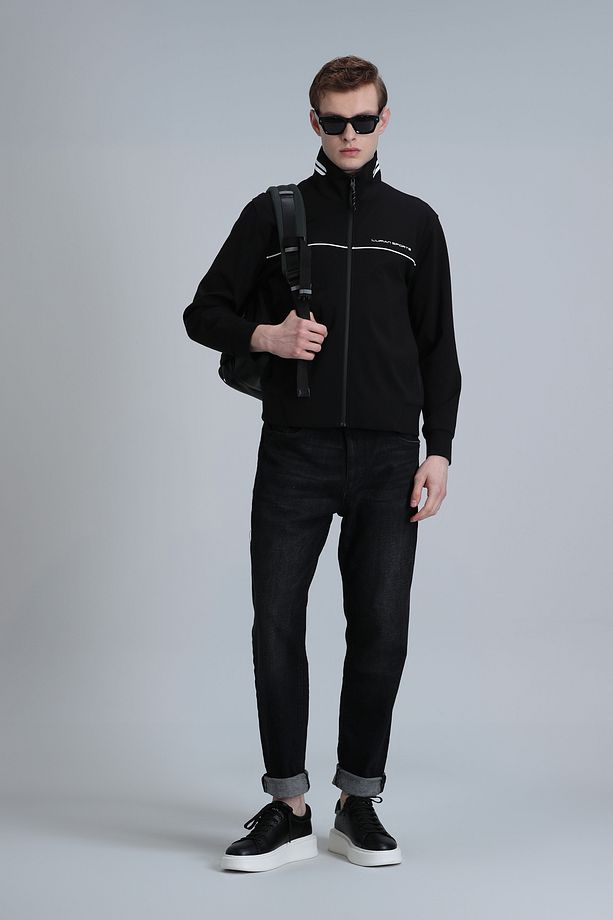 Darcy Smart Jean Erkek Pantolon Regular Fit Siyah - 4