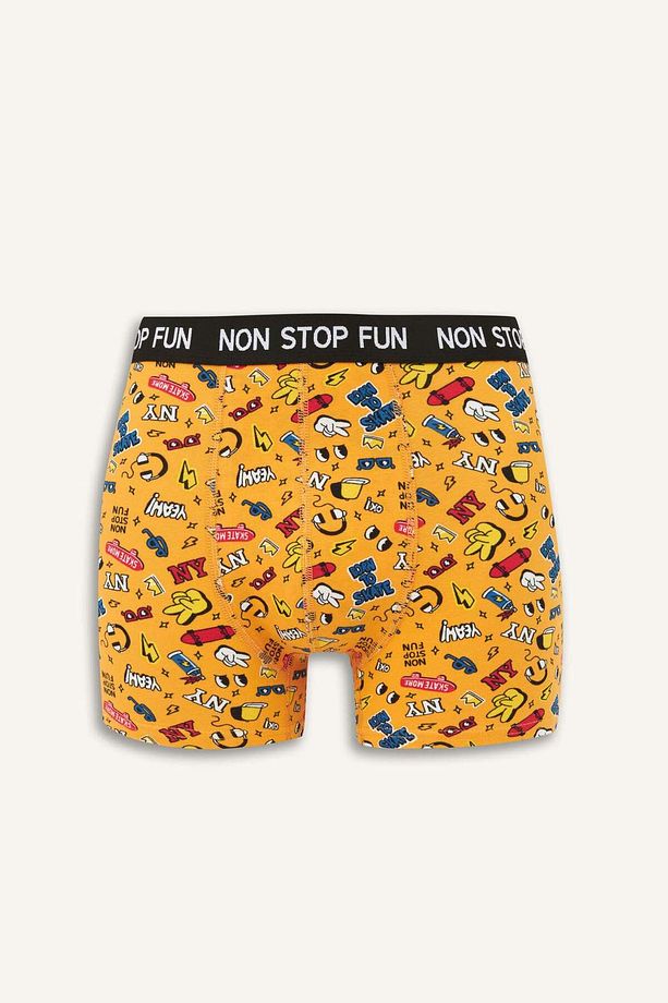 Regular Fit 3lü Boxer B4782AX24WN - 6