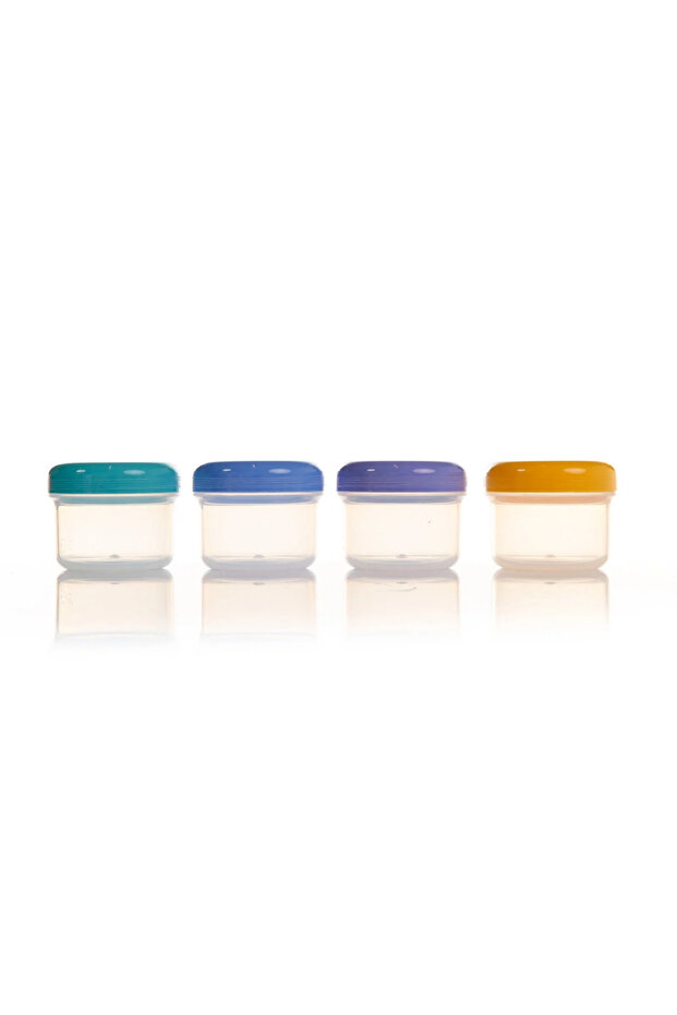 Milk and Food Storage Container Set of 4 - 5
