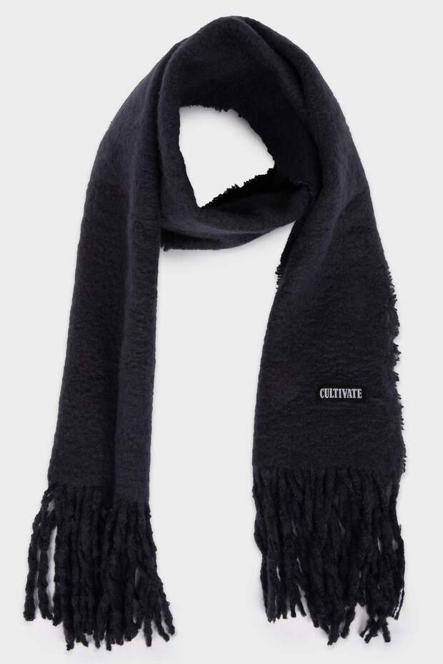 Men's Label Detailed Woven Scarf C8260Ax24Wn