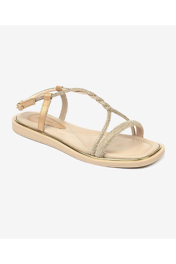 Kadın Bakır Hakiki Deri Sandalet 4Y2CS33562 - 1