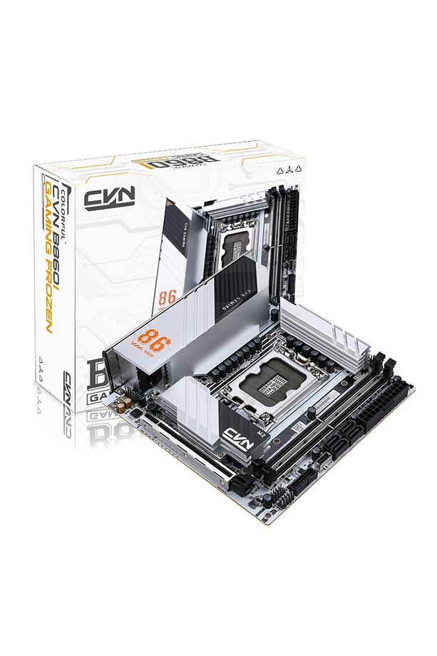 CVN B860I GAMING FROZEN V20 DDR5 8800MHz ITX Gaming (Oyuncu) Anakart - 1