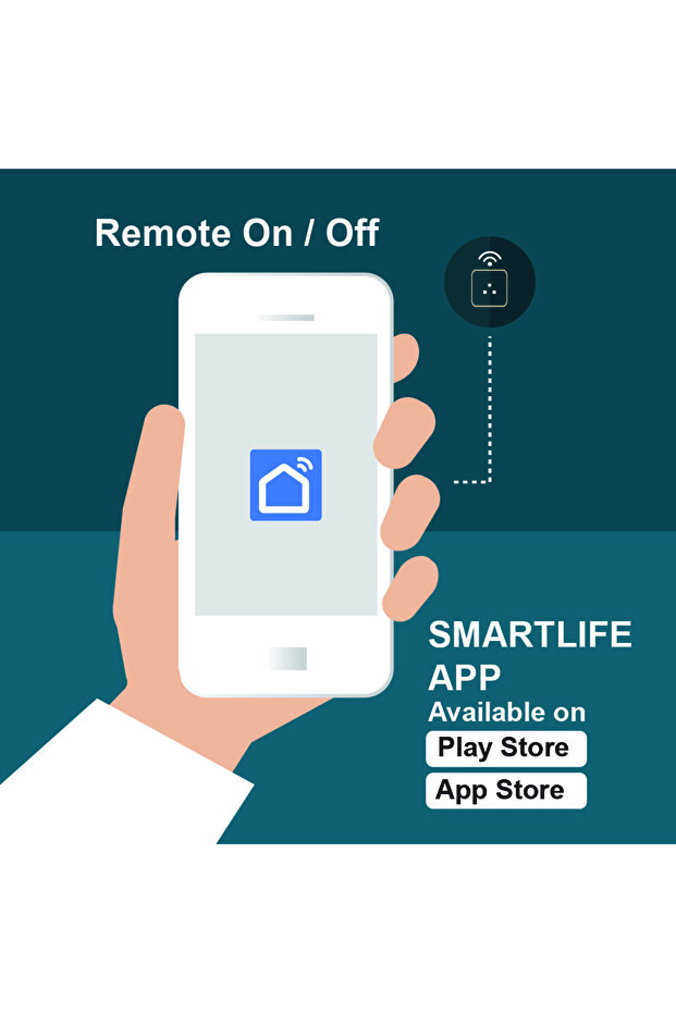 Smart Wall Socket Outlet WiFi - App Control & Works with Alexa/Google (Gold, Single Socket) - 2