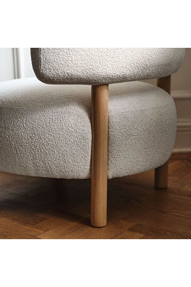 tekli koltuk, bej - 4