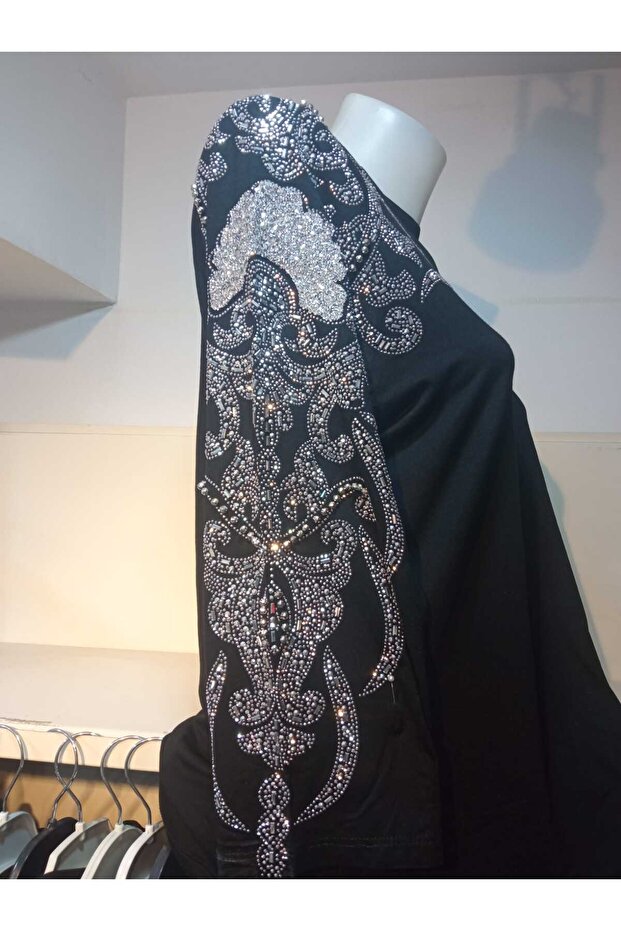 Taşlı Penye Bluz - 3