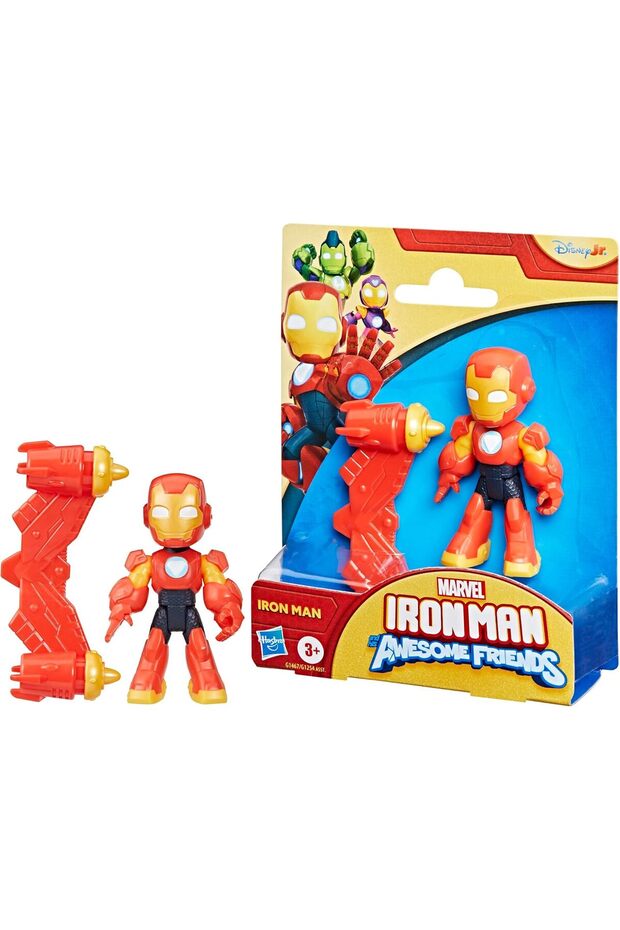 Marvel Iron Man And His Awesome Friends Figure And Accessory - Iron Man G1467