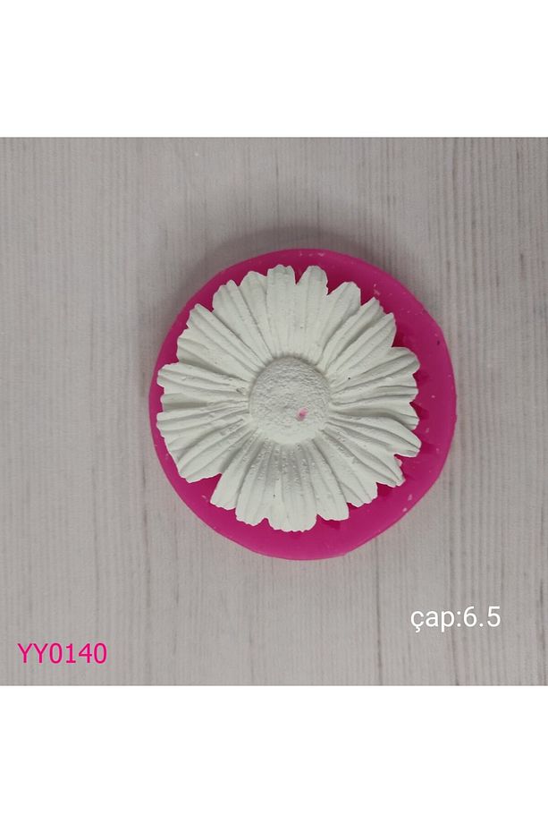 YY0140-Çiçek Papatya Silikon Kalıp-6,5 - 1