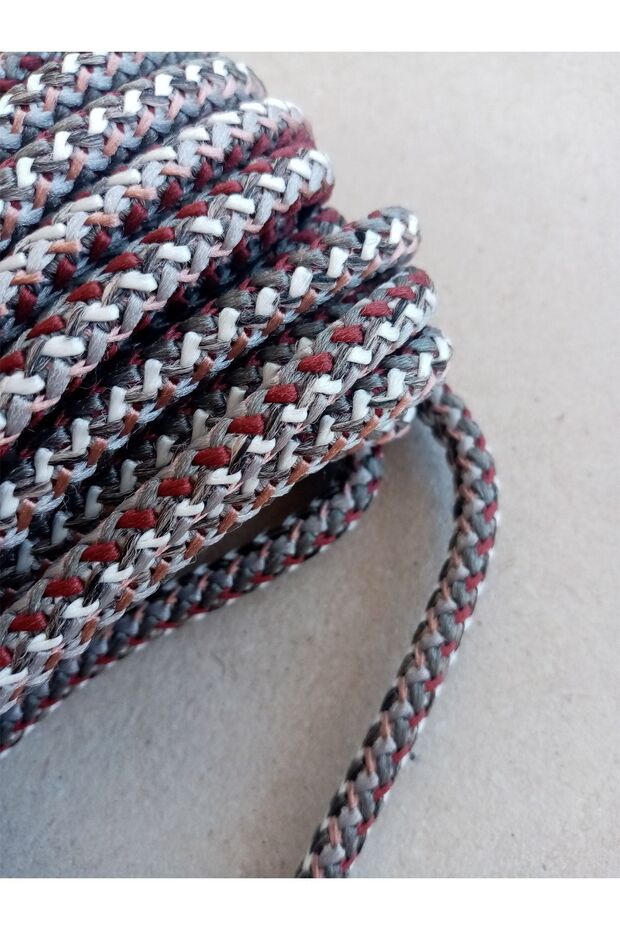 Çok Amaçlı Kalın Halat İp Çap 6 mm x 10 Metre ( 1 Adet ) | 10 Metre Dayanıklı Naylon Halat - 2