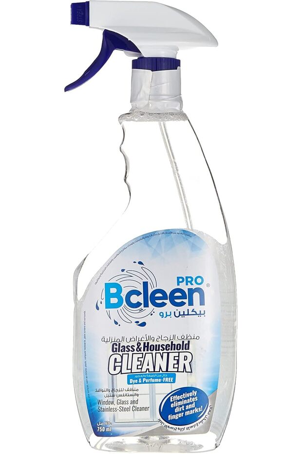 Glass & Household Cleaner, Unscented, 750 ml