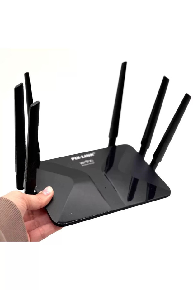 PiX-LiNK LV-WR50Q 300Mbps 6 Anten Wireless-N Wireless Internet Ap Home WiFi Router - 2