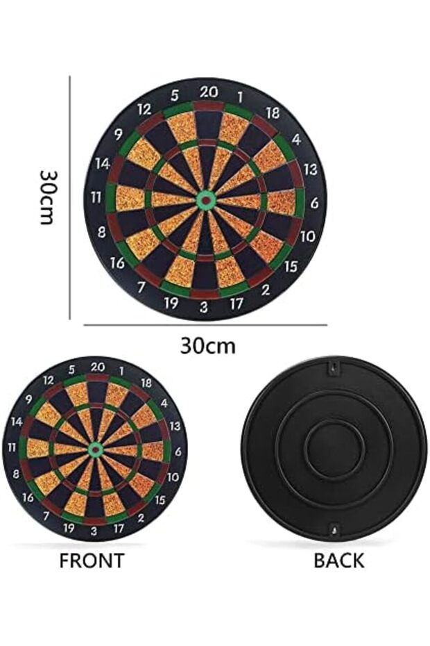 ORiTi Professional Magnetic Dart Board Set with 6pcs Magnetic Darts - 6