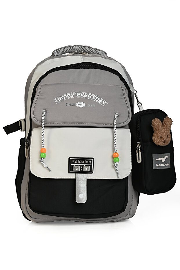 1515 Multi-Eye School and Daily Backpack – Plush Figure and Pen Holder Gift
