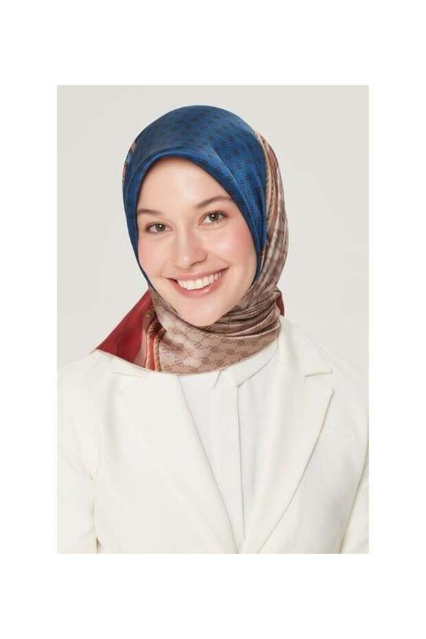 Silk Scarf Nostalgia - 8519-34 Burgundy Sura