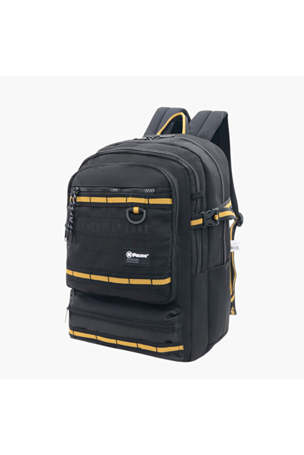 حقيبة ظهر مدرسية مطبوعة بأحزمة كتف قابلة للتعديل - 12×21 سم - 2