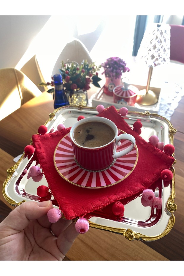 Çift renk kokteyl peçete - 3