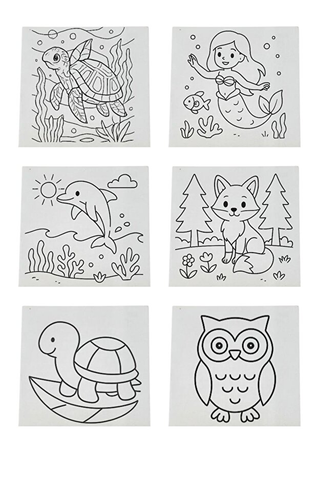 KIZ ÇOCUK ŞÖVALELİ BOYAMA SETİ - 5