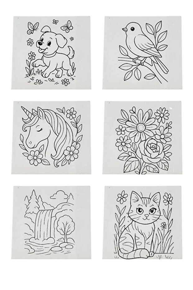 KIZ ÇOCUK ŞÖVALELİ BOYAMA SETİ - 4