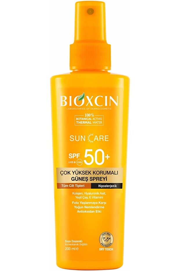 Sun Spray for All Skin Types SPF 50+ by 200ml, Dry