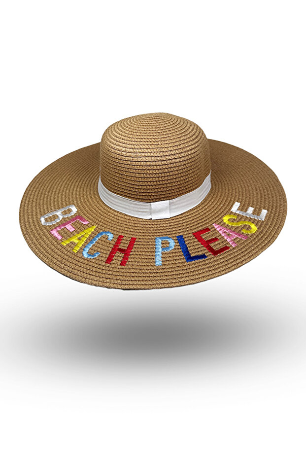 Palarie paie beach please - 1