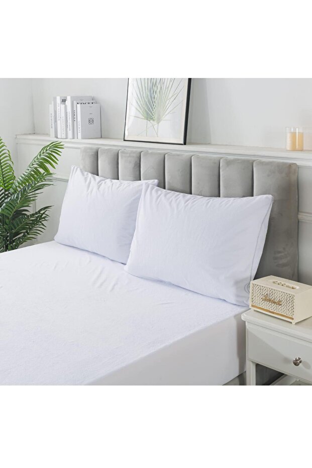 120x200cm Mattress and Pillow Protector with a soft, breathable, and firm non-slip insulating layer - 2