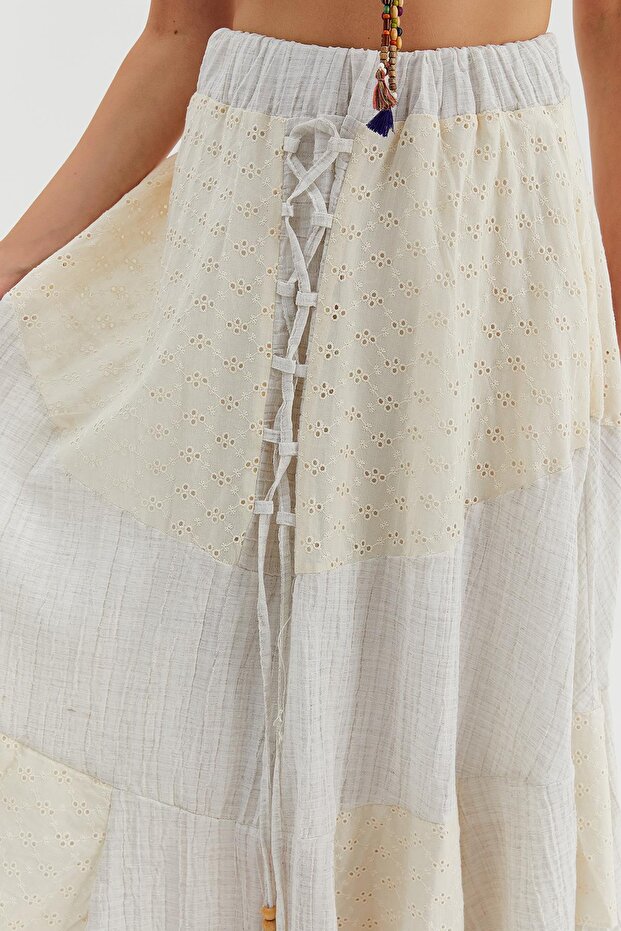 Brode Parçalı Etek - 4